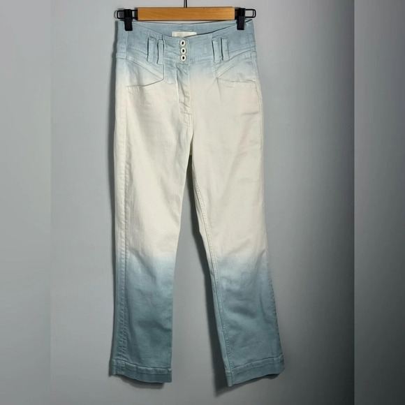 ANTHROPOLOGIE by Anthropologie High Rise Ombré Jeans Size 25 - Picture 1 of 9